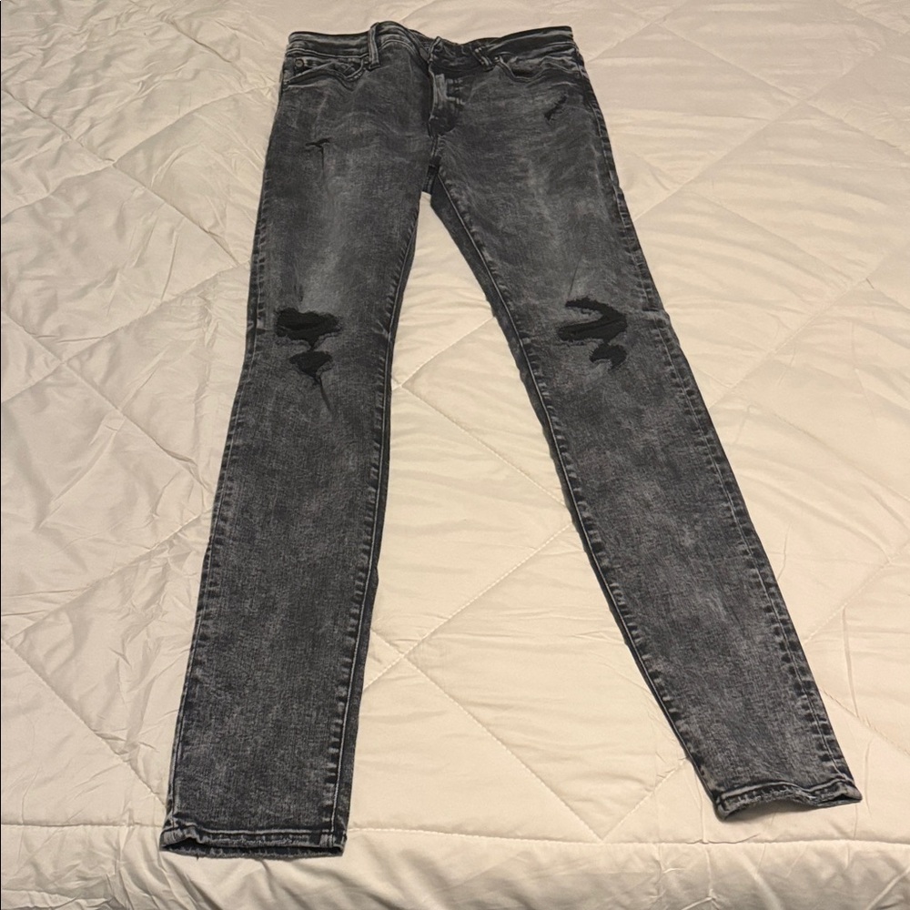 American Eagle Outfitters Women's Gray Skinny Jeans